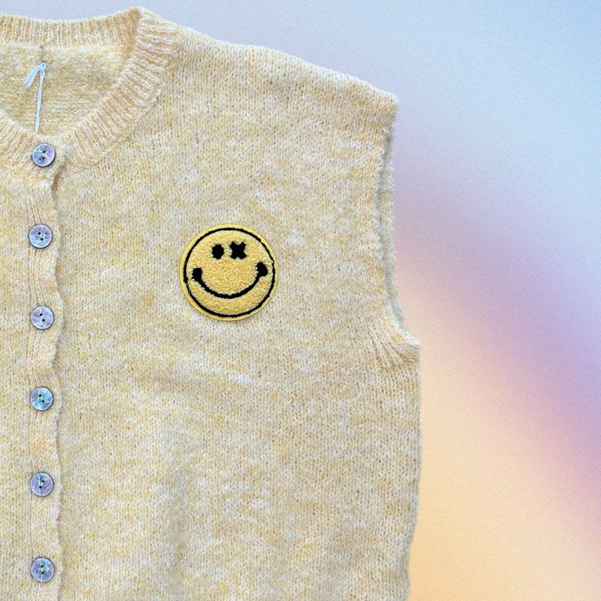 Gilet SMILE giallo
