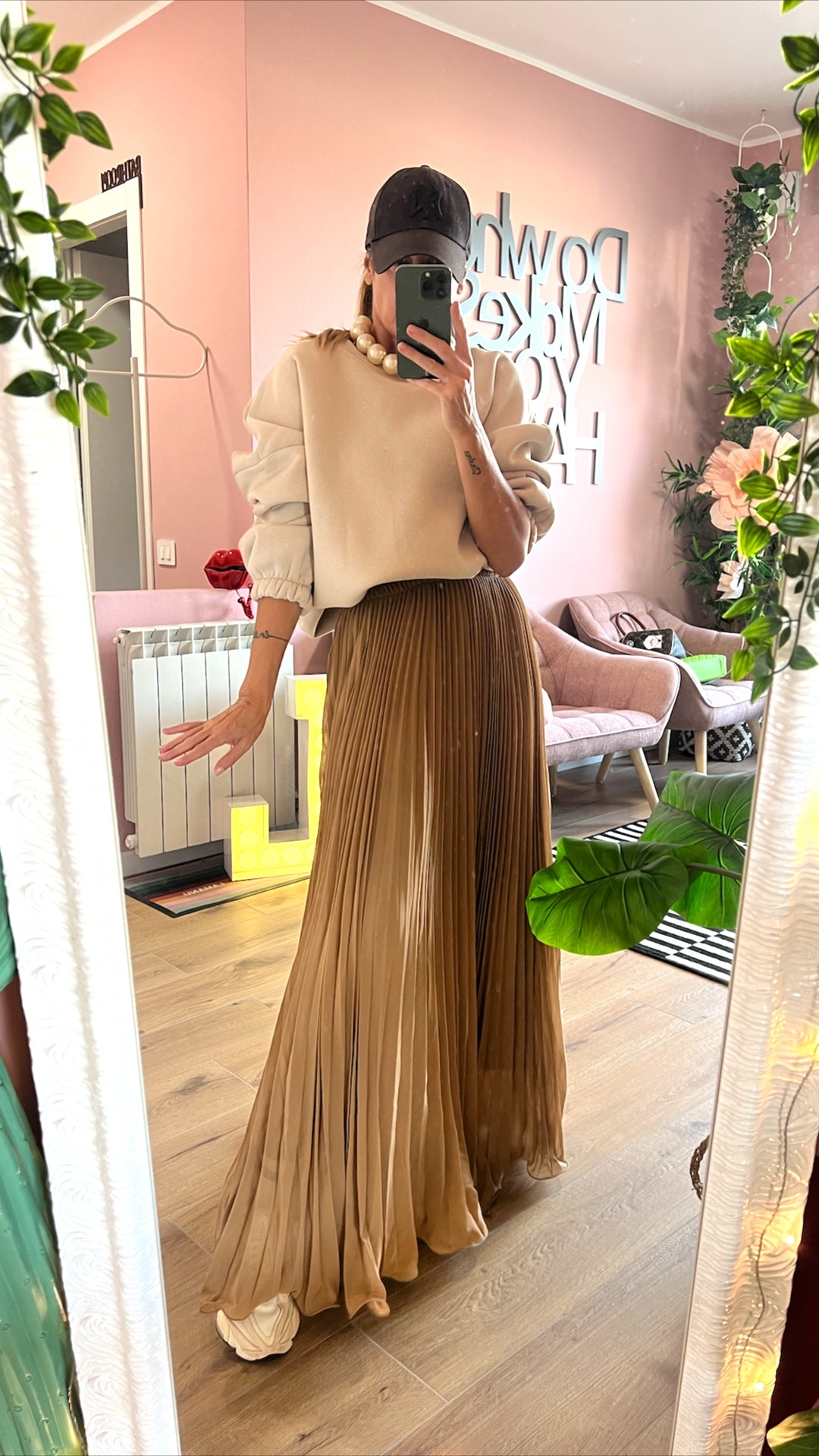 Gonna LAVINIA caramello