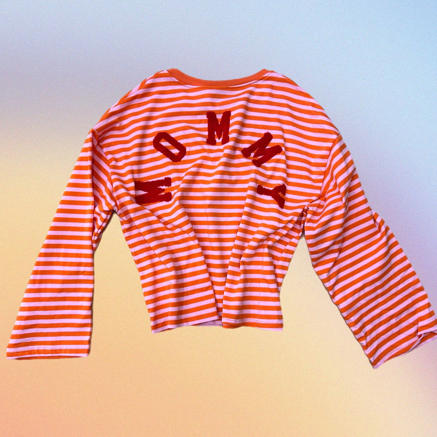 Blusetta MOMMY arancione/rosa