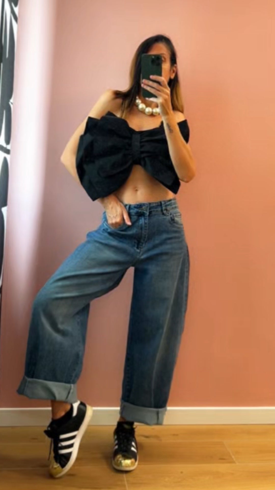 Top bustier FIOCCO oversize