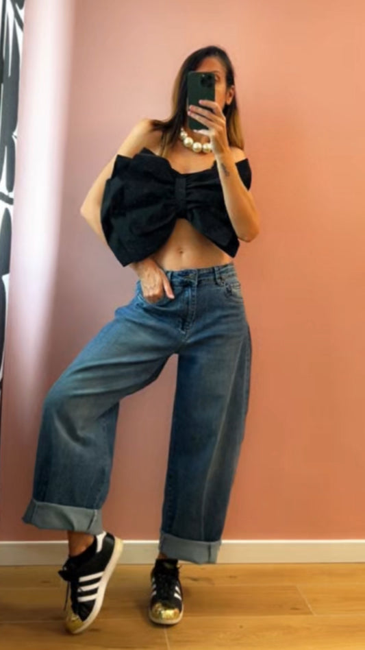 Top bustier FIOCCO oversize