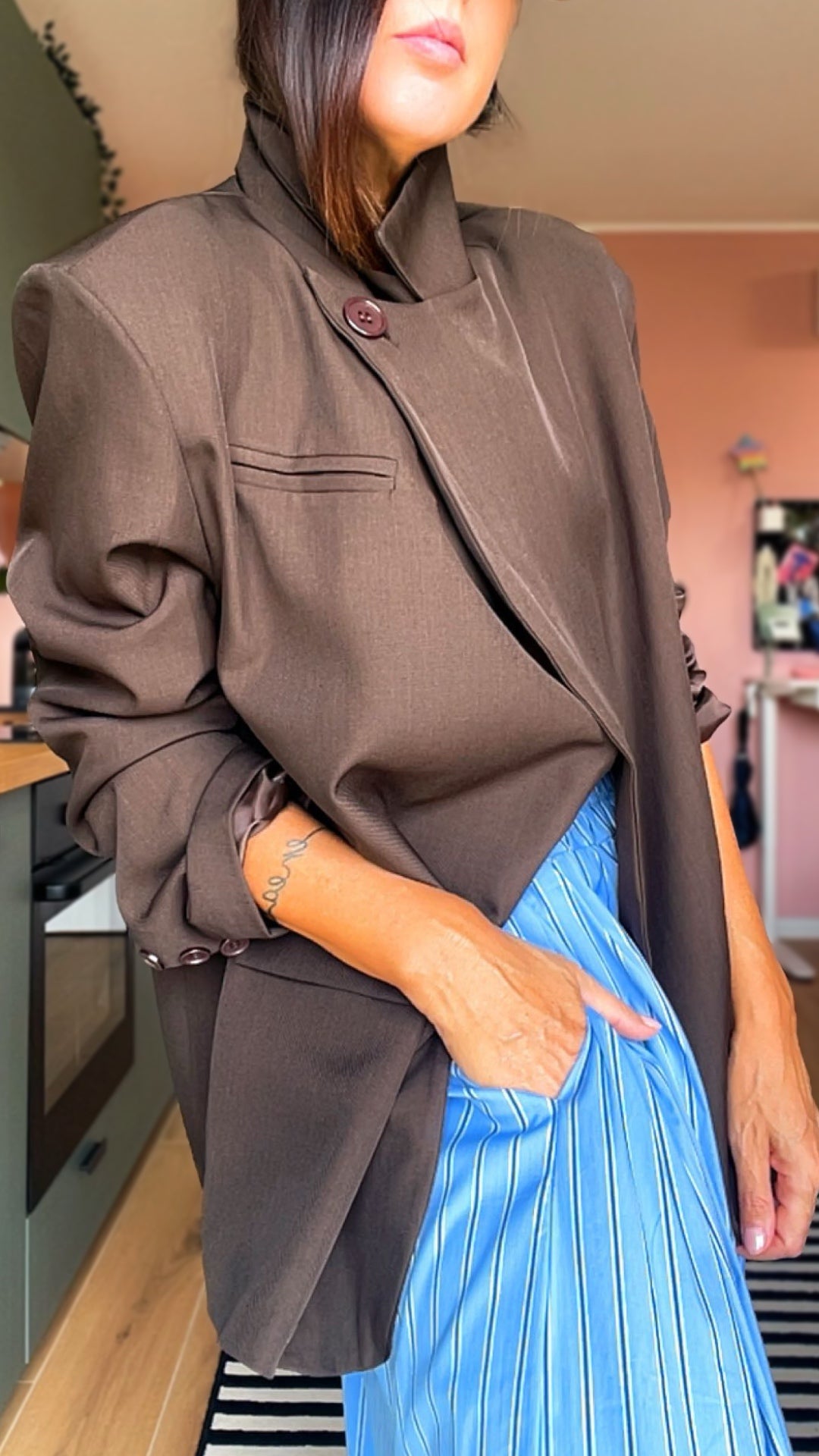 Blazer CHIC color moro