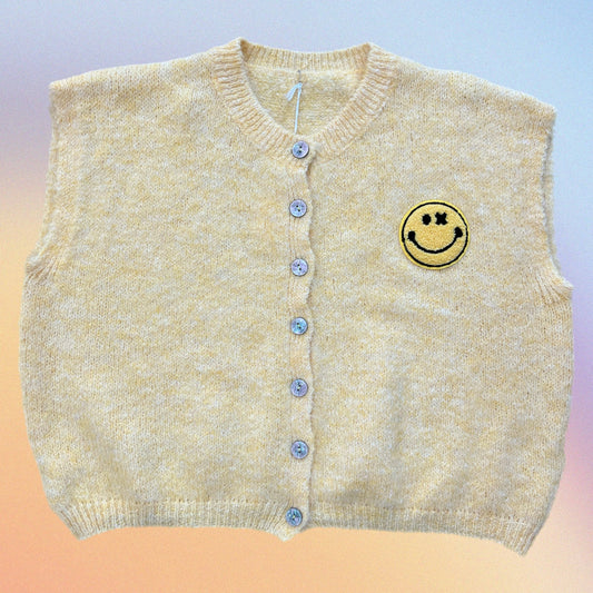 Gilet SMILE giallo