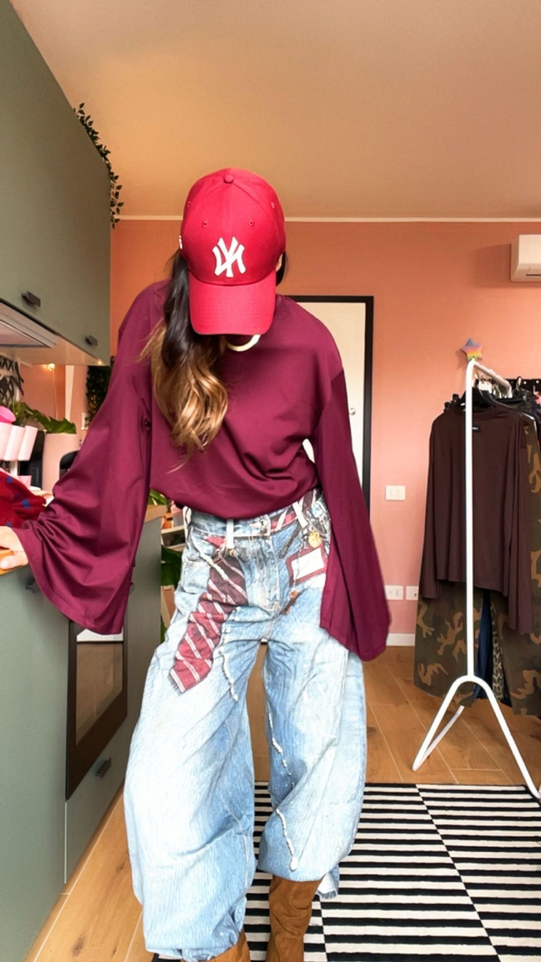 Jeans BARREL cravatta