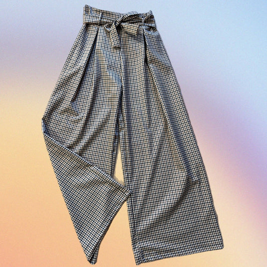 Pantaloni Diane Gingham