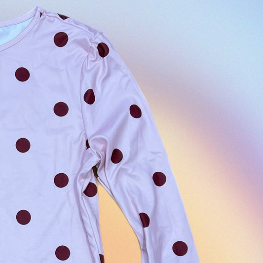 Blusetta POLLY rosa/bordeaux