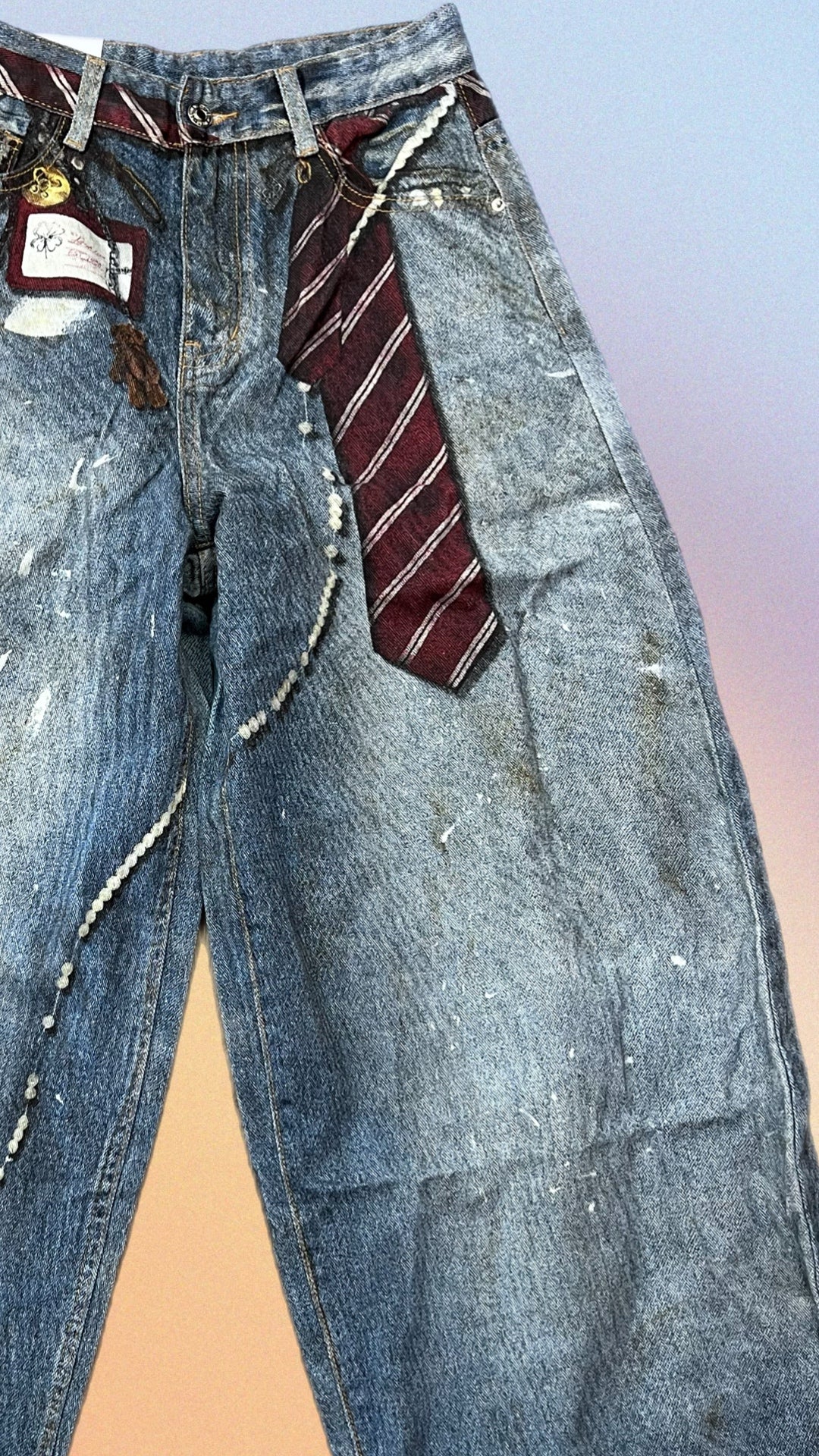 Jeans BARREL cravatta