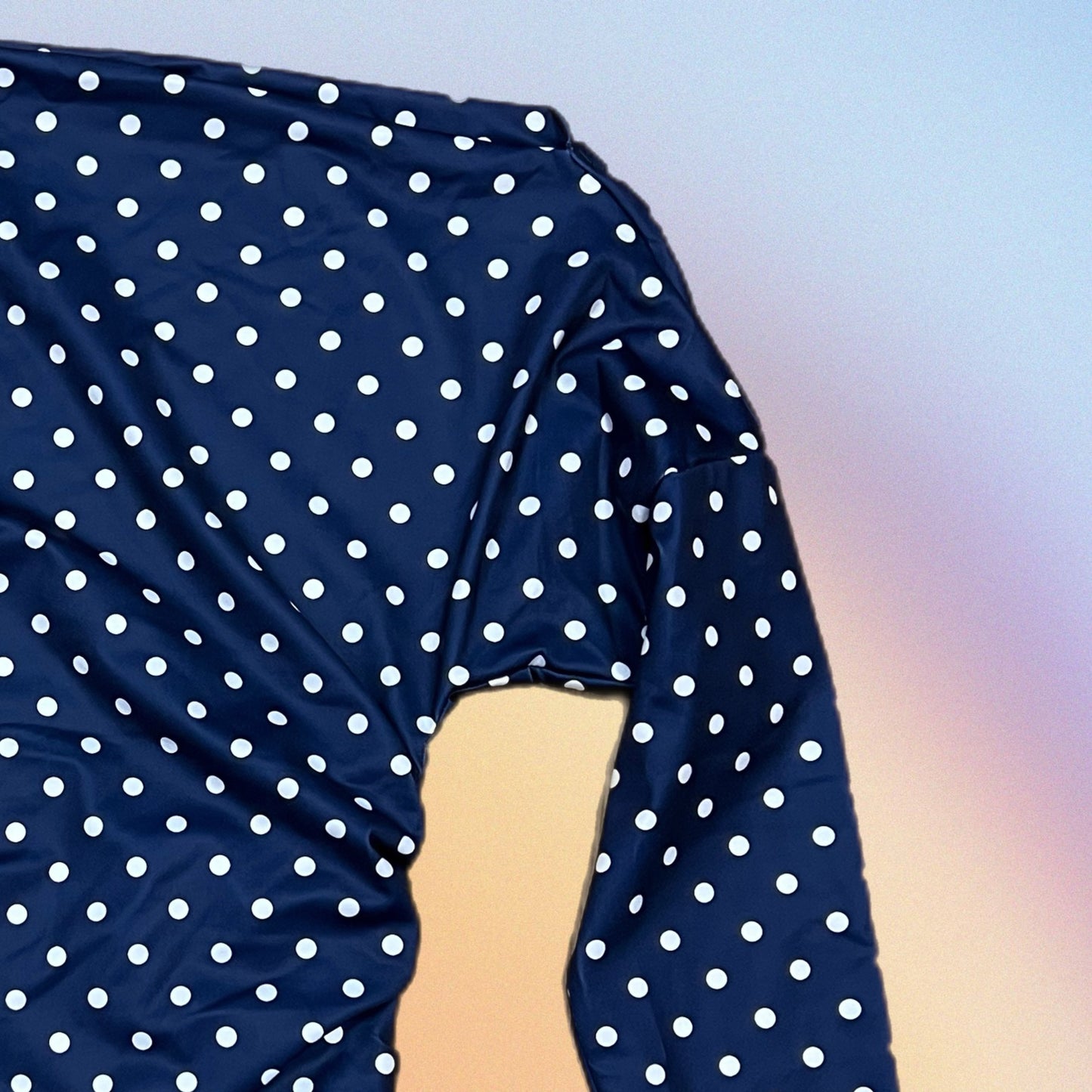 Blusetta SOFY blu/bianco