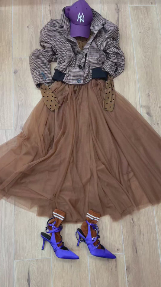 Outfit GOAL nocciola